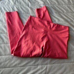 Fabletics Boost PowerHold® 7/8 High-Waisted Leggings Women’s XL Sorbet Seashell